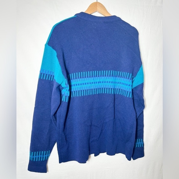 VTG Jonathan Richards 100% wool oversized sweater sz. L - Picture 4 of 10
